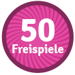 Holen Sie sich ein exklusives Willkommensangebot von 50 Drehs!